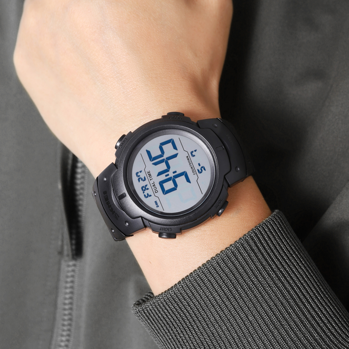 Skmei 2304BKWT Black-White - Зображення 4